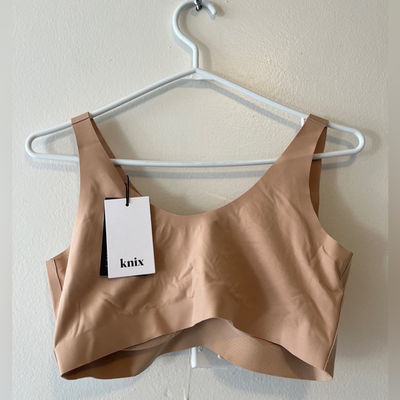 Knix Revolution Pullover Bra Nude 2 Size L+ NWT Wireless support Comfort All Day - Picture 4 of 6